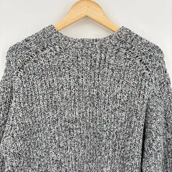 Marine Layer Quinn Oversized Sweater Blue Multi, Large - Picture 5 of 10